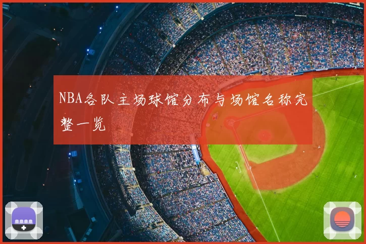NBA各队主场球馆分布与场馆名称完整一览