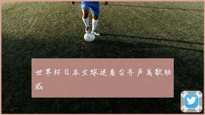 世界杯日本女球迷看台齐声高歌助威