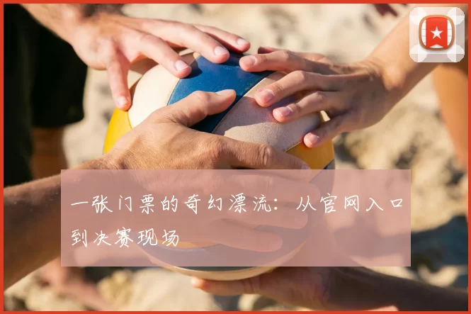 一张门票的奇幻漂流:从官网入口到决赛现场